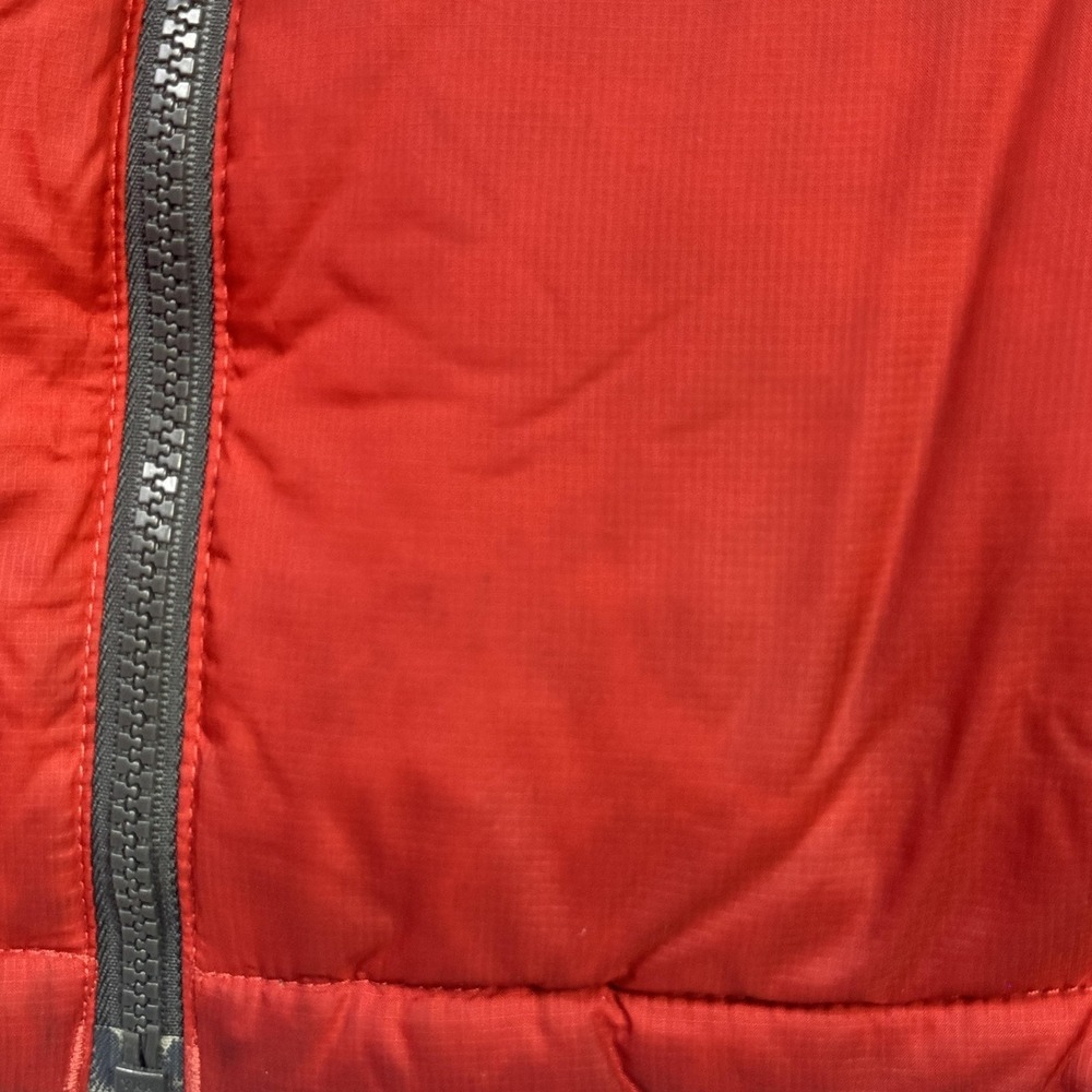 The North Face Puffer Jacket Mens Large Red Hooded 700 Fill Down Insulated - Picture 6 of 16